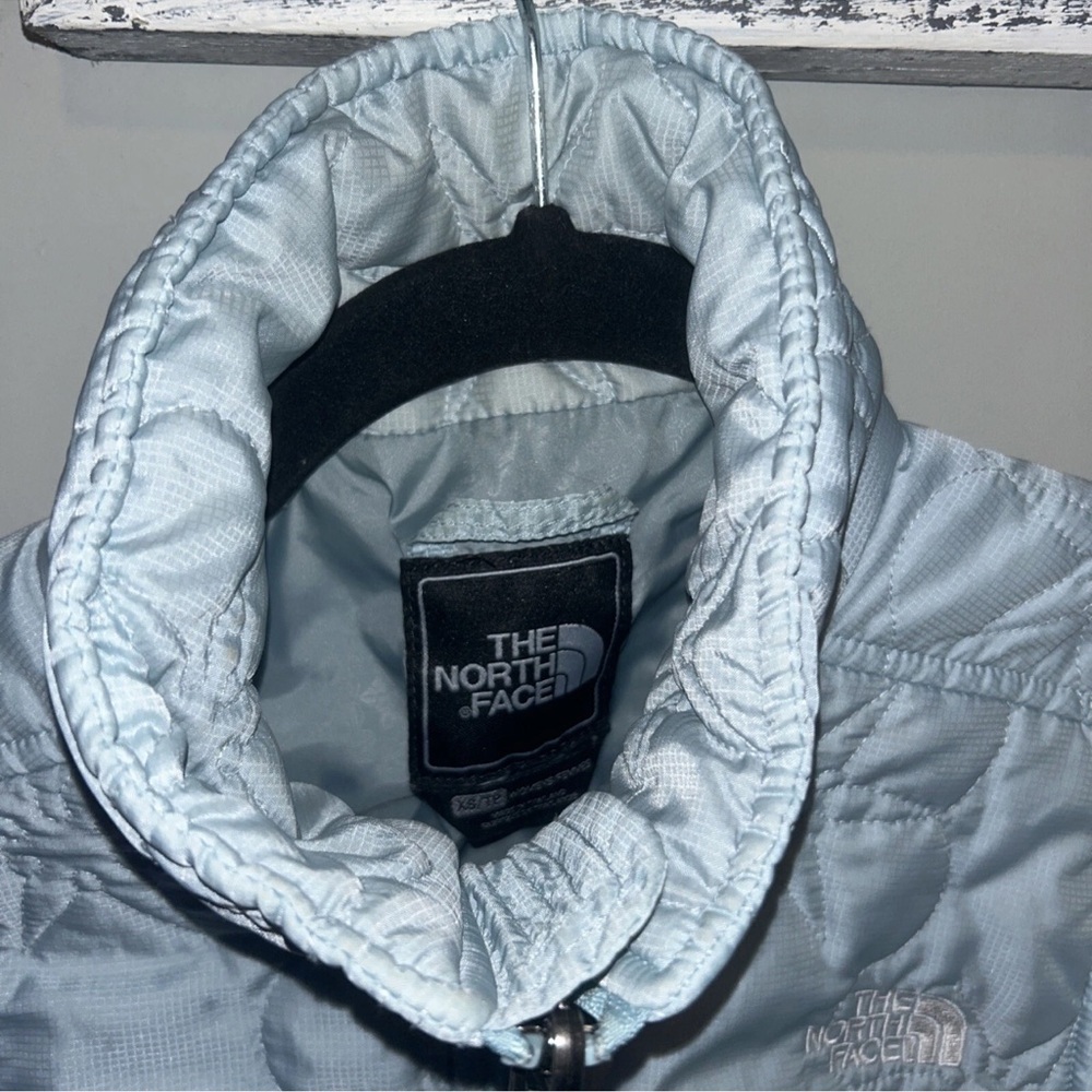 Light Blue Quilted Jacket - Picture 6 of 9